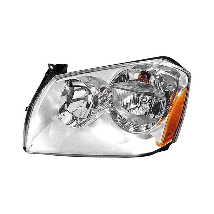 2005-2007 Dodge Magnum Driver Side Headlight Assembly Chrome Bezel Composite 5.7L V8 - CH2502165-Partify-Painted-Replacement-Body-Parts