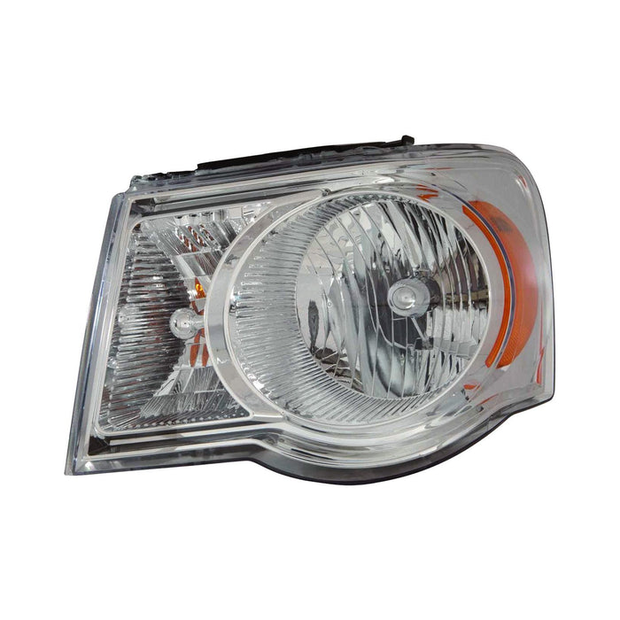 2007-2009 Chrysler Aspen Driver Side Headlight Assembly Composite - CH2502179-Partify-Painted-Replacement-Body-Parts
