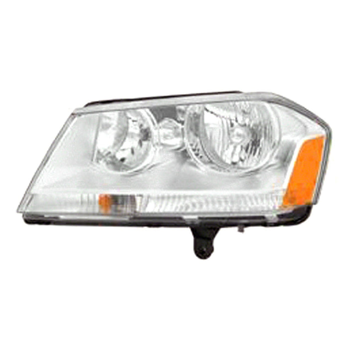 2008-2014 Dodge Avenger SE/SXT Driver Side Headlight Assembly Composite - CH2502182-Partify-Painted-Replacement-Body-Parts