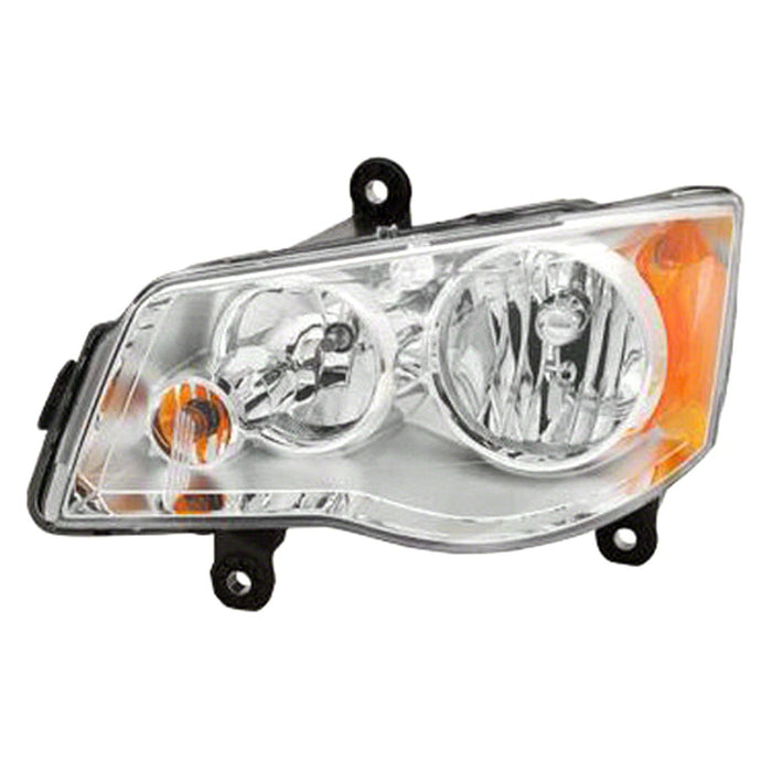 2008-2020 Chrysler Town & Country/Dodge Grand Caravan Driver Side Headlight Assembly - CH2502192-Partify-Painted-Replacement-Body-Parts