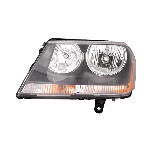 2008-2014 Dodge Avenger R/T Driver Side Headlight Assembly Composite - CH2502194-Partify-Painted-Replacement-Body-Parts