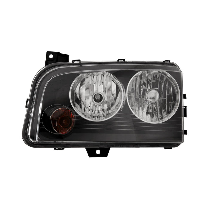 2008-2010 Dodge Charger Driver Side Headlight Assembly Halogen Assembly Composite - CH2502206-Partify-Painted-Replacement-Body-Parts