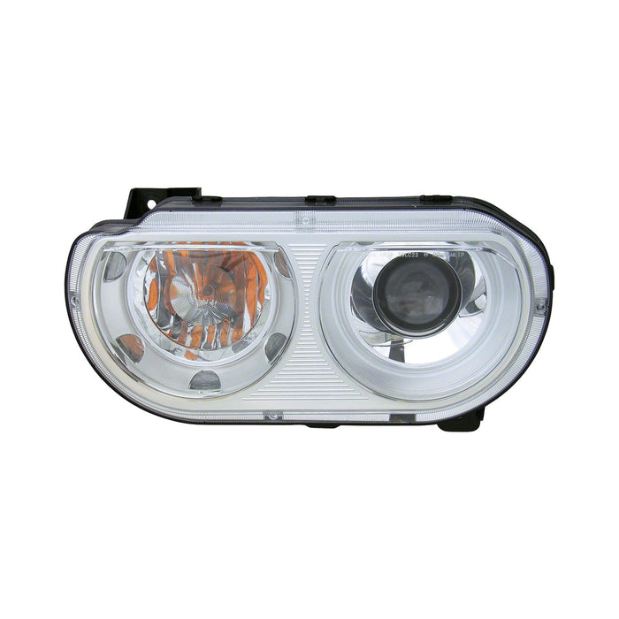 2008-2014 Dodge Challenger Driver Side Headlight Assembly Hid Composite - CH2502219-Partify-Painted-Replacement-Body-Parts