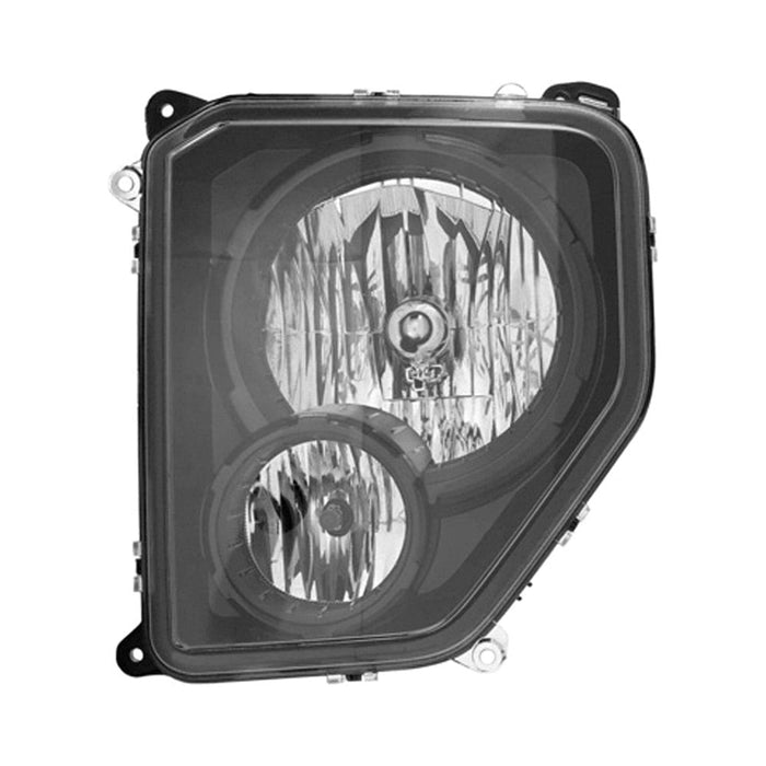 2010-2012 Jeep Liberty Driver Side Headlight Assembly W/ Bezel Composite - CH2502227-Partify-Painted-Replacement-Body-Parts