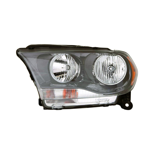 2011-2013 Dodge Durango Driver Side Headlight Assembly Halogen Trim Composite - CH2502229-Partify-Painted-Replacement-Body-Parts