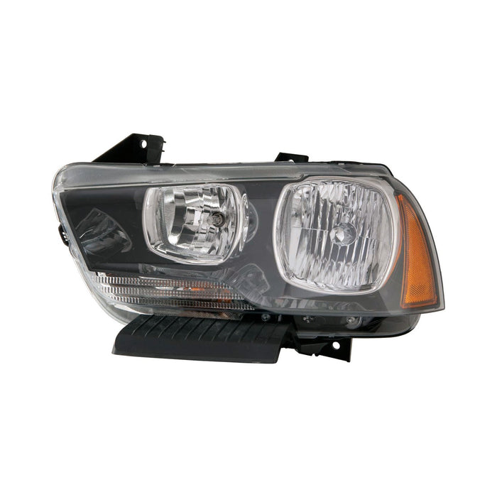 2011-2014 Dodge Charger Driver Side Headlight Assembly Halogen Assembly Composite - CH2502232-Partify-Painted-Replacement-Body-Parts