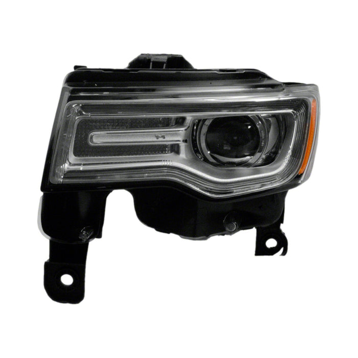 2014-2016 Jeep Grand Cherokee Laredo/Limited/Overland/Summit Driver Side Headlight Assembly Hid W/Adaptive Headlamps Projector Type Composite - CH2502248-Partify-Painted-Replacement-Body-Parts