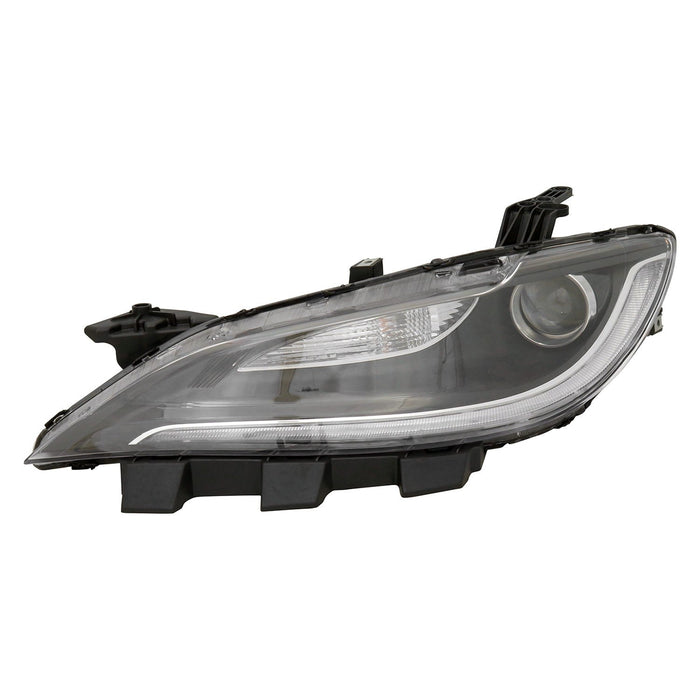 2015 Chrysler 200 Driver Side Headlight Assembly Halogen Trim Composite - CH2502261-Partify-Painted-Replacement-Body-Parts