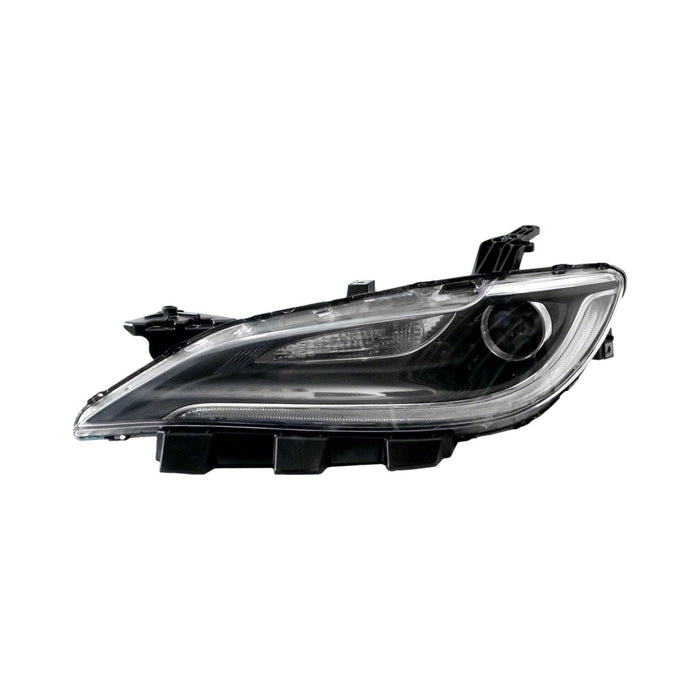 2015 Chrysler 200 Driver Side Headlight Assembly Halogen Chrome Trim Composite - CH2502262-Partify-Painted-Replacement-Body-Parts