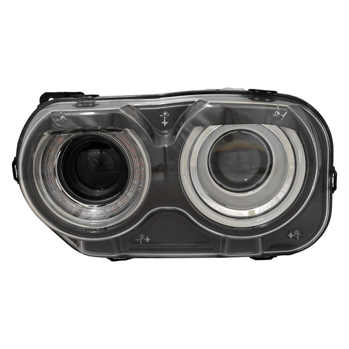 2015-2023 Dodge Challenger Driver Side Headlight Assembly Halogen W/O Air Ducts Composite - CH2502267-Partify-Painted-Replacement-Body-Parts