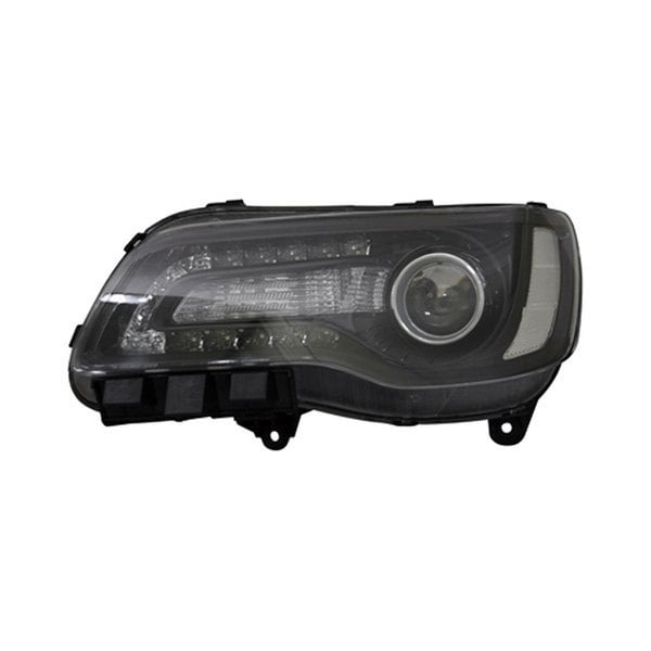 2015-2017 Chrysler 300 Driver Side Headlight Assembly Halogen Bezel Composite - CH2502269-Partify-Painted-Replacement-Body-Parts