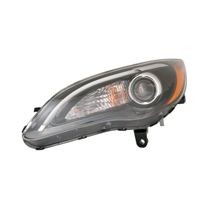 2011 Chrysler 200 S Driver Side Headlight Assembly To 5-2-12 Chrome Bezel Composite - CH2502274-Partify-Painted-Replacement-Body-Parts