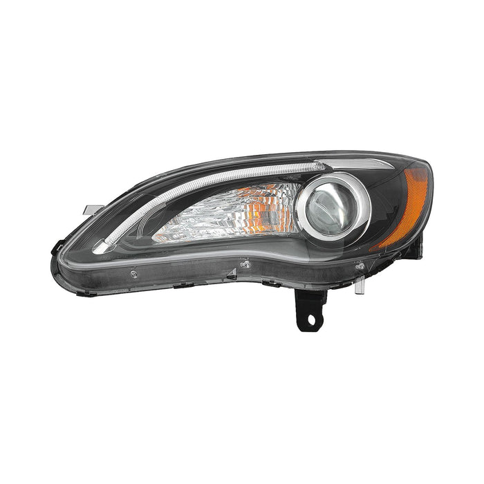 2011-2014 Chrysler 200 S Driver Side Headlight Assembly From 5-2-12 No Bezel Composite - CH2502275-Partify-Painted-Replacement-Body-Parts