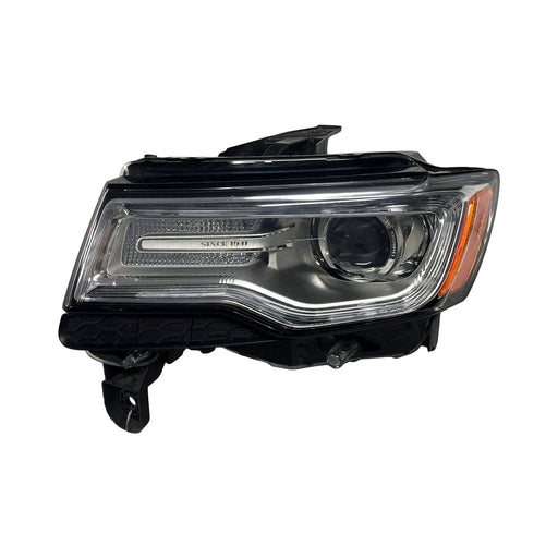 2015-2016 Jeep Grand Cherokee Driver Side Headlight Assembly Xenon W/O Adaptive Headlamps Composite - CH2502286-Partify-Painted-Replacement-Body-Parts