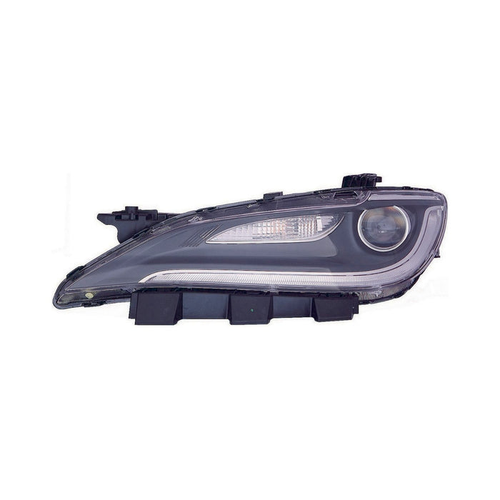 2016-2017 Chrysler 200 Driver Side Headlight Assembly Halogen W/Led Drl Chrome Trim Composite - CH2502293-Partify-Painted-Replacement-Body-Parts