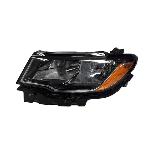 2017-2021 Jeep Compass Driver Side Headlight Assembly New Halogen Composite - CH2502295-Partify-Painted-Replacement-Body-Parts