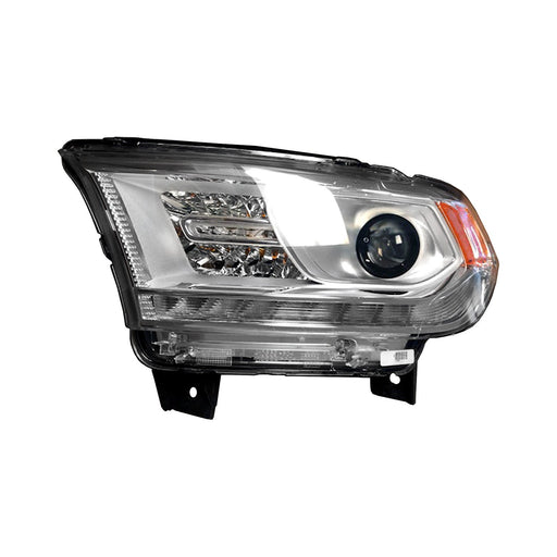 2016-2020 Dodge Durango Driver Side Headlight Assembly Hid Chrome Composite - CH2502298-Partify-Painted-Replacement-Body-Parts