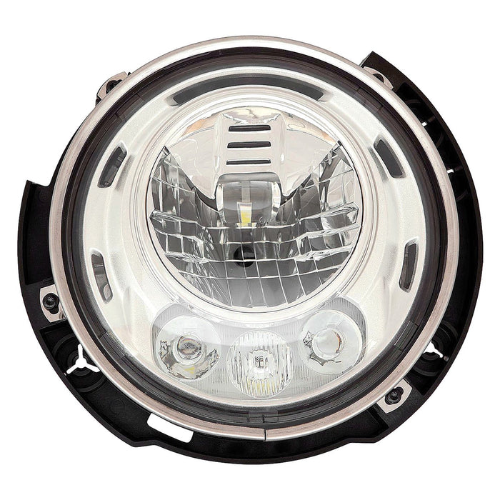 2007-2018 Jeep Wrangler/Wrangler JK Driver Side Headlight Assembly Led Composite - CH2502307-Partify-Painted-Replacement-Body-Parts