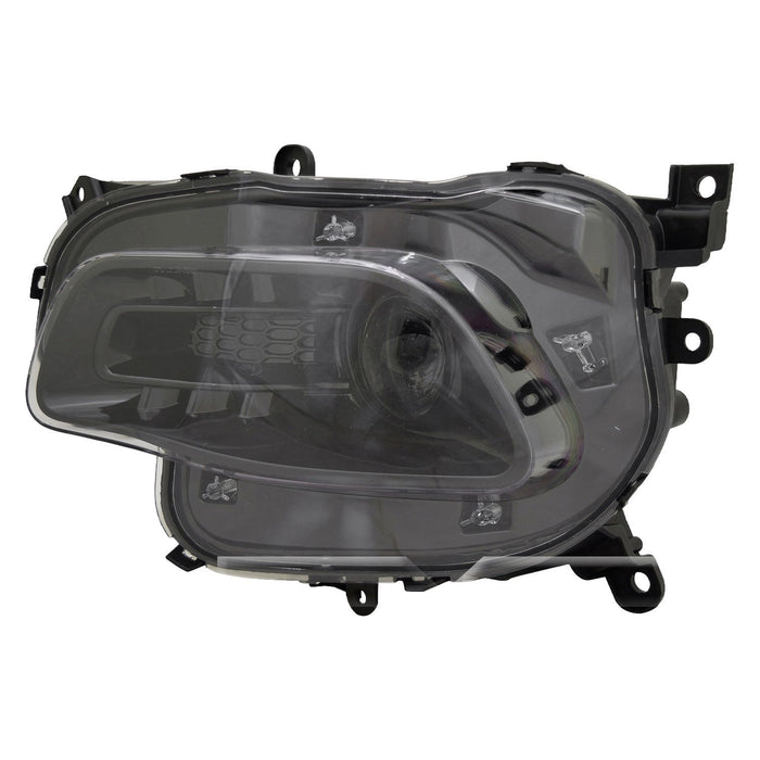 2016-2018 Jeep Cherokee Driver Side Headlight Assembly Trim Composite - CH2502313-Partify-Painted-Replacement-Body-Parts