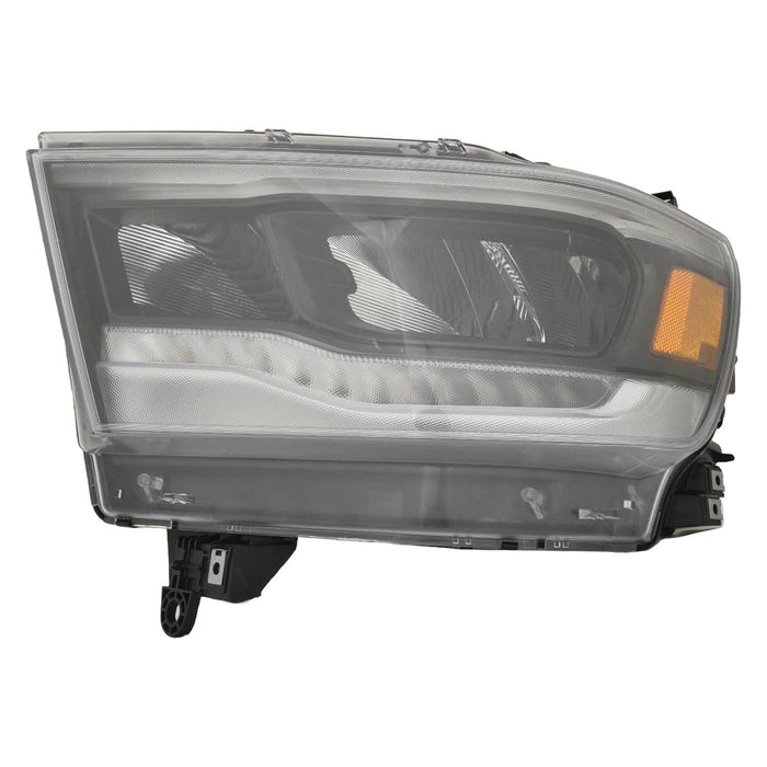2019-2024 Ram 1500 Driver Side Headlight Assembly Led Standard Trim Composite - CH2502320-Partify-Painted-Replacement-Body-Parts