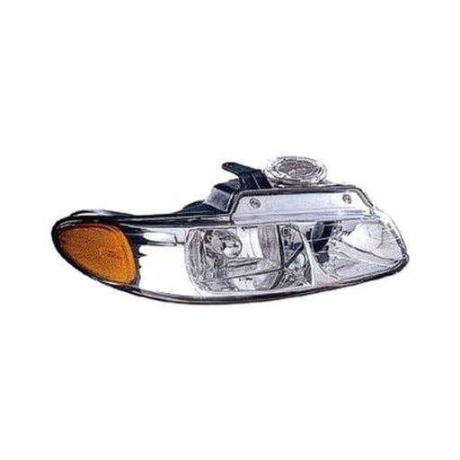1998-1999 Chrysler Town & Country/Dodge Caravan/Plymouth Voyager Passenger Side Headlight Assembly W/Quad Headlamps Composite - CH2503114-Partify-Painted-Replacement-Body-Parts