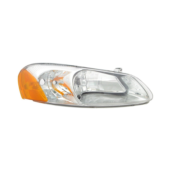2001-2003 Chrysler Sebring/Dodge Stratus Passenger Side Headlight Assembly Composite 4 Door Convertible/Sedan - CH2503128-Partify-Painted-Replacement-Body-Parts