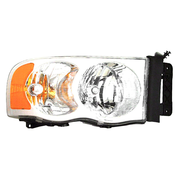 2002-2005 Dodge Ram 1500/2500/3500 Passenger Side Headlight Assembly Includes Park/Signal/Marker Lamps Late Design Composite - CH2503135-Partify-Painted-Replacement-Body-Parts