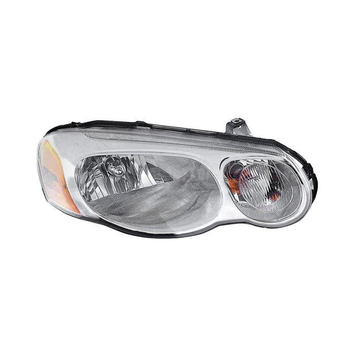 2004-2006 Chrysler Sebring Passenger Side Headlight Assembly W/O Headlamp Leveling Composite - CH2503150-Partify-Painted-Replacement-Body-Parts