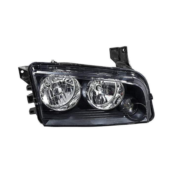 2006-2007 Dodge Charger Passenger Side Headlight Assembly Halogen To 11-8-06 Assembly Composite - CH2503163-Partify-Painted-Replacement-Body-Parts
