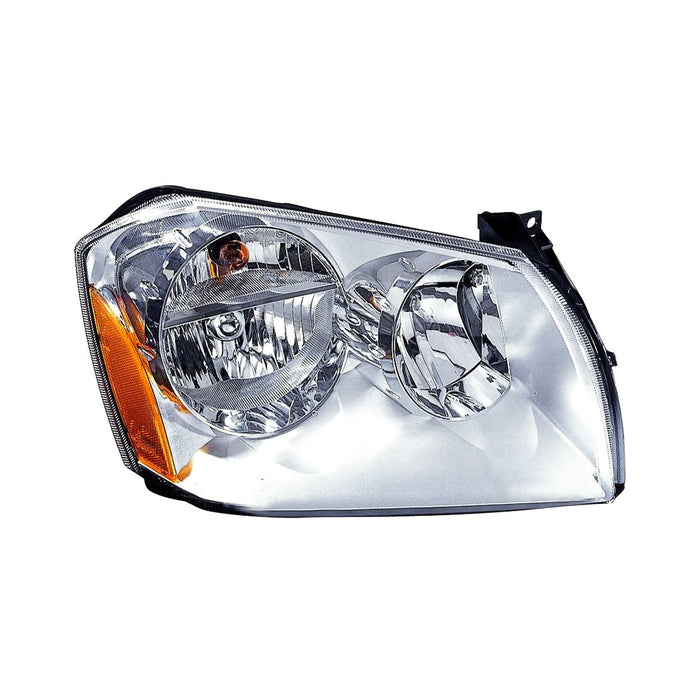 2005-2007 Dodge Magnum Passenger Side Headlight Assembly Chrome Bezel Composite 5.7L V8 - CH2503165-Partify-Painted-Replacement-Body-Parts