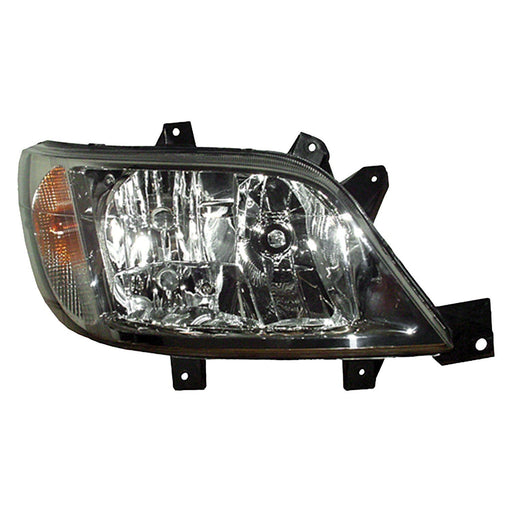 2003-2006 Dodge Sprinter 2500 Passenger Side Headlight Assembly W/O Fog Lamps Composite - CH2503172-Partify-Painted-Replacement-Body-Parts