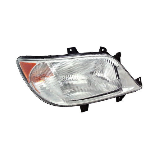 2003-2006 Dodge Sprinter 2500 Passenger Side Headlight Assembly W/Fog Lamps Composite - CH2503173-Partify-Painted-Replacement-Body-Parts