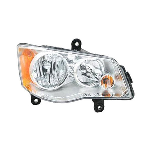 2008-2020 Chrysler Town & Country/Dodge Grand Caravan Passenger Side Headlight Assembly - CH2503192-Partify-Painted-Replacement-Body-Parts