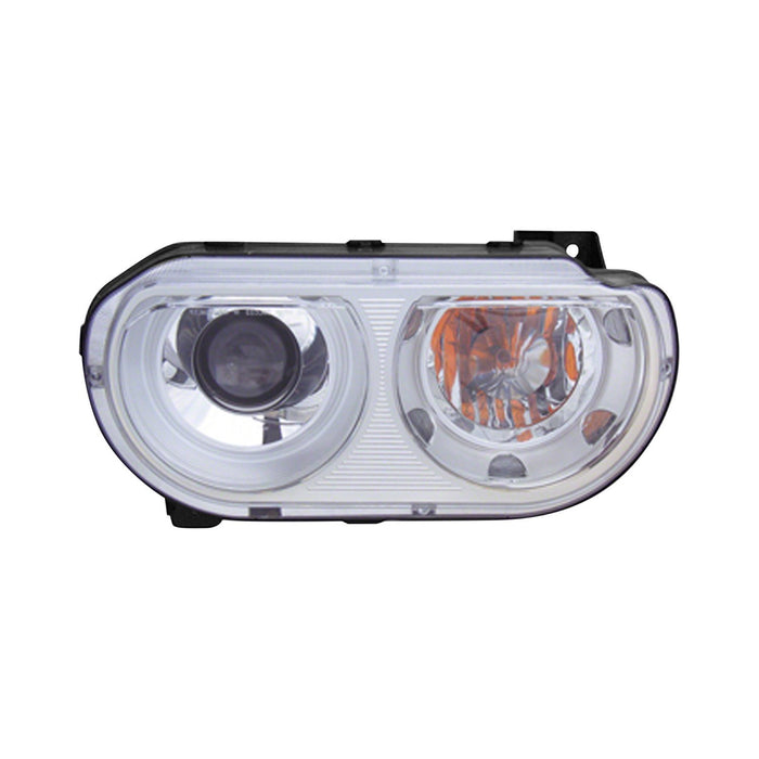 2008-2014 Dodge Challenger Passenger Side Headlight Assembly Hid Composite - CH2503219-Partify-Painted-Replacement-Body-Parts