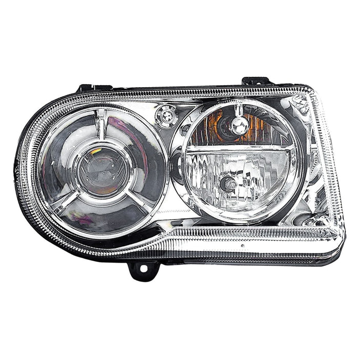 2009-2010 Chrysler 300 Passenger Side Headlight Assembly Halogen W/Delay Option From 11-1-08 Composite - CH2503226-Partify-Painted-Replacement-Body-Parts