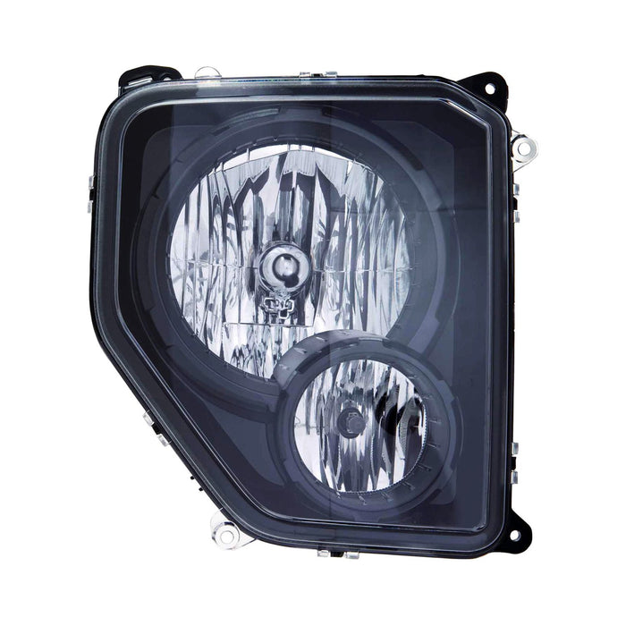 2010-2012 Jeep Liberty Passenger Side Headlight Assembly W/ Bezel Composite - CH2503227-Partify-Painted-Replacement-Body-Parts
