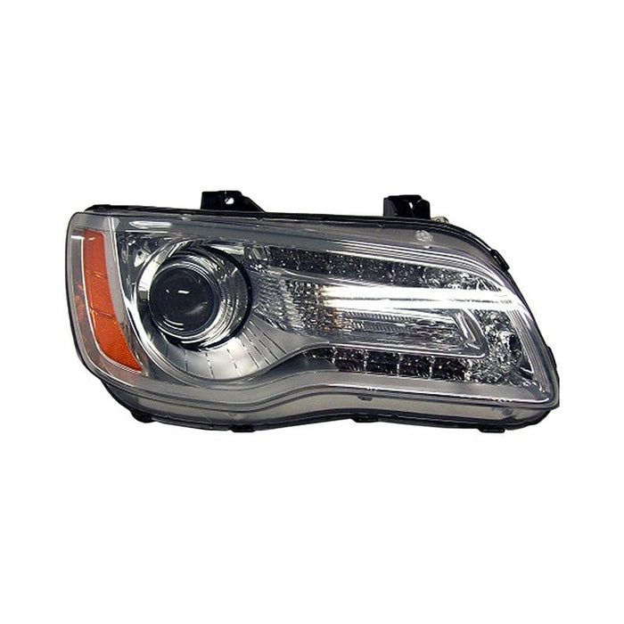2011-2014 Chrysler 300 Passenger Side Headlight Assembly Bi-Xenon Composite Sedan - CH2503230-Partify-Painted-Replacement-Body-Parts