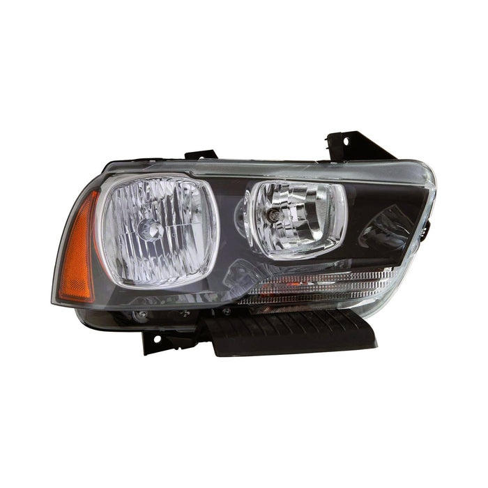 2011-2014 Dodge Charger Passenger Side Headlight Assembly Halogen Assembly - CH2503232-Partify-Painted-Replacement-Body-Parts
