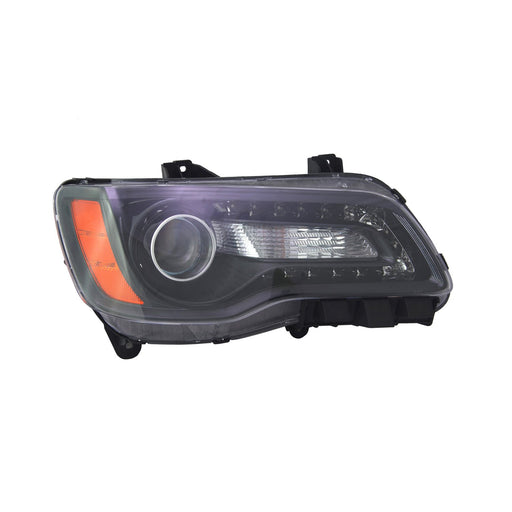 2012-2014 Chrysler 300 Passenger Side Headlight Assembly Halogen Bezel Composite - CH2503235-Partify-Painted-Replacement-Body-Parts