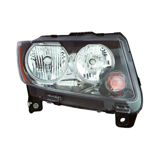 2013-2017 Jeep Compass Passenger Side Headlight Assembly - CH2503246-Partify-Painted-Replacement-Body-Parts