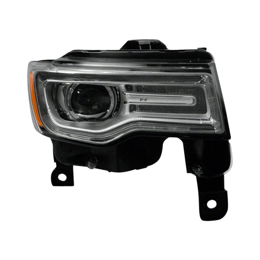 2014-2016 Jeep Grand Cherokee Laredo/Limited/Overland/Summit Passenger Side Headlight Assembly Hid W/Adaptive Headlamps Projector Type Composite - CH2503248-Partify-Painted-Replacement-Body-Parts