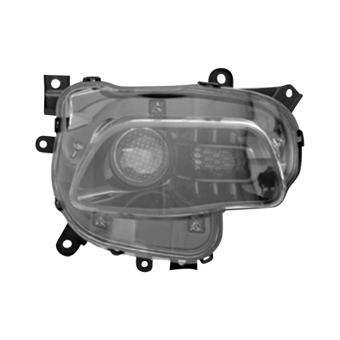 2014-2017 Jeep Cherokee Passenger Side Headlight Assembly Halogen Trim Composite - CH2503249-Partify-Painted-Replacement-Body-Parts