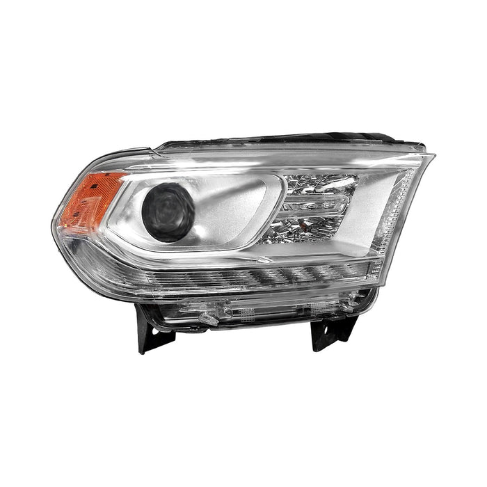 2014-2015 Dodge Durango Passenger Side Headlight Assembly Hid Chrome Composite - CH2503259-Partify-Painted-Replacement-Body-Parts