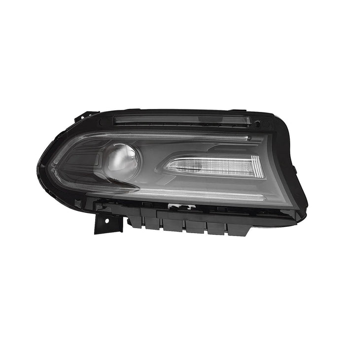 2015-2018 Dodge Charger Passenger Side Headlight Assembly - CH2503271-Partify-Painted-Replacement-Body-Parts