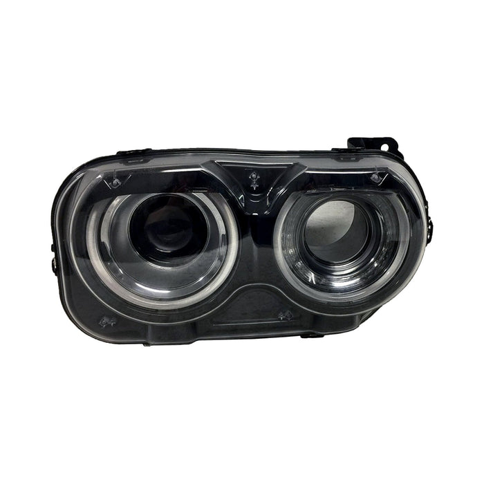 2015-2023 Dodge Challenger R/T/R/T Plus/R/T Scat Pack/SRT 392/SXT/SXT Plus Passenger Side Headlight Assembly W/O Air Ducts Composite - CH2503272-Partify-Painted-Replacement-Body-Parts