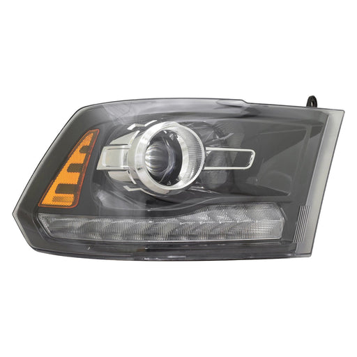 2016-2024 Ram 1500/1500 Classic/2500/3500 Passenger Side Headlight Assembly Projector Type Composite - CH2503289-Partify-Painted-Replacement-Body-Parts