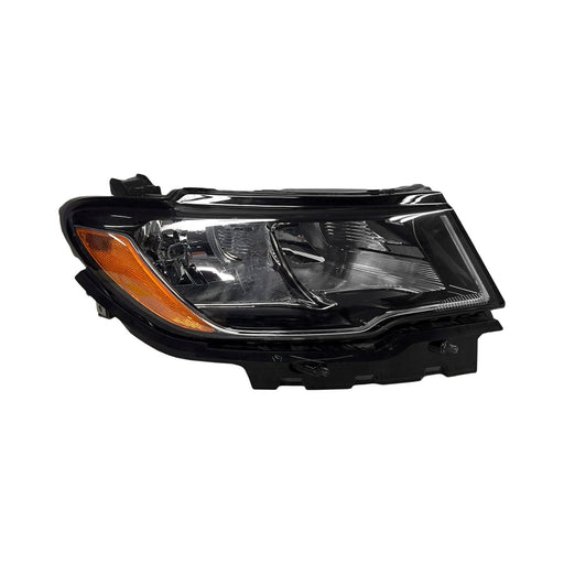2017-2021 Jeep Compass Passenger Side Headlight Assembly New Halogen Composite - CH2503295-Partify-Painted-Replacement-Body-Parts