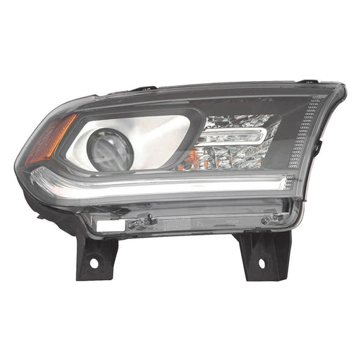 2016-2020 Dodge Durango Passenger Side Headlight Assembly Halogen W/O Drl Trim Composite - CH2503302-Partify-Painted-Replacement-Body-Parts