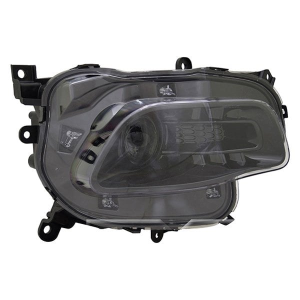 2016-2018 Jeep Cherokee Passenger Side Headlight Assembly Trim Composite - CH2503313-Partify-Painted-Replacement-Body-Parts