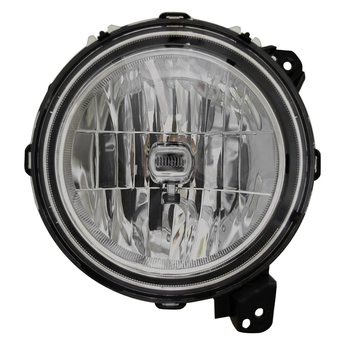 2018-2024 Jeep Gladiator/Wrangler Passenger Side Headlight Assembly Halogen Composite - CH2503314-Partify-Painted-Replacement-Body-Parts